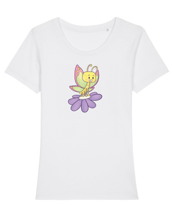 Fluturasi Pentru Copii Cute Butterflies Butterfly White