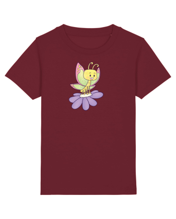 Fluturasi Pentru Copii Cute Butterflies Butterfly Burgundy