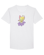 Fluturasi Pentru Copii Cute Butterflies Butterfly Tricou mânecă scurtă guler larg Bărbat Skater