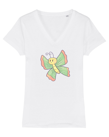 Fluturasi Pentru Copii Cute Butterflies Butterfly White