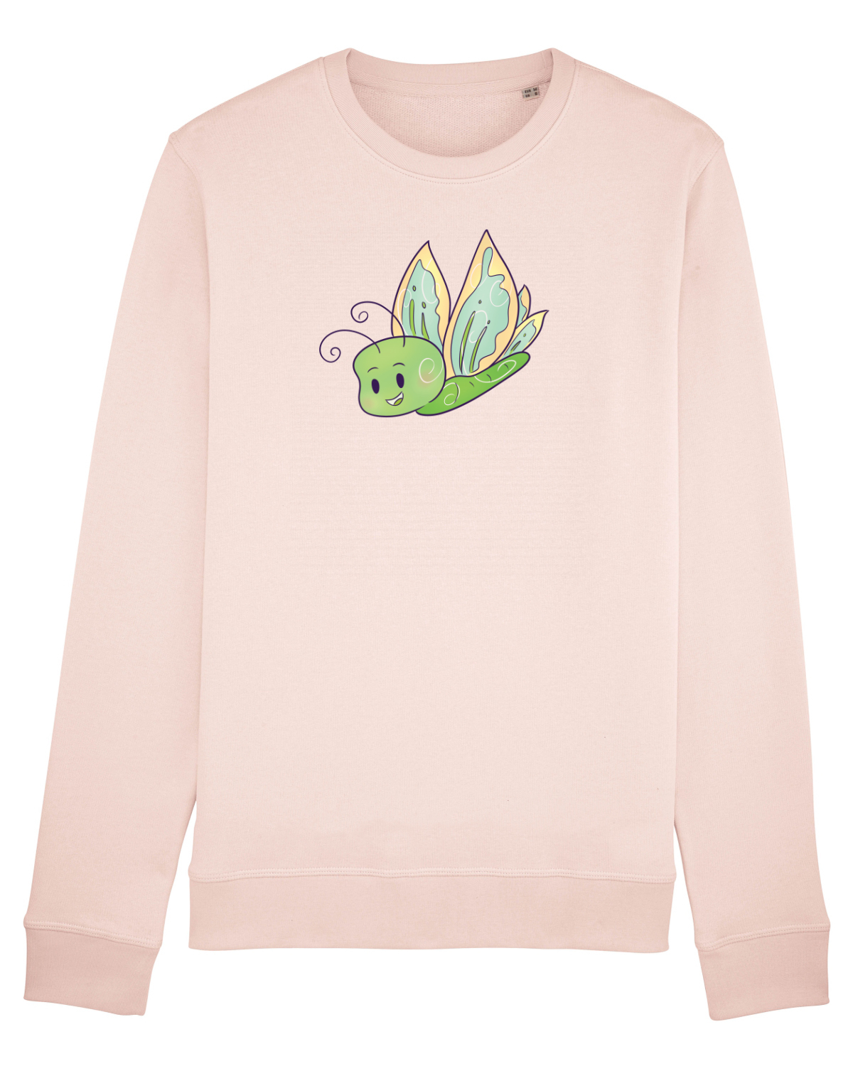 Bluză mânecă lungă Unisex Rise Candy Pink