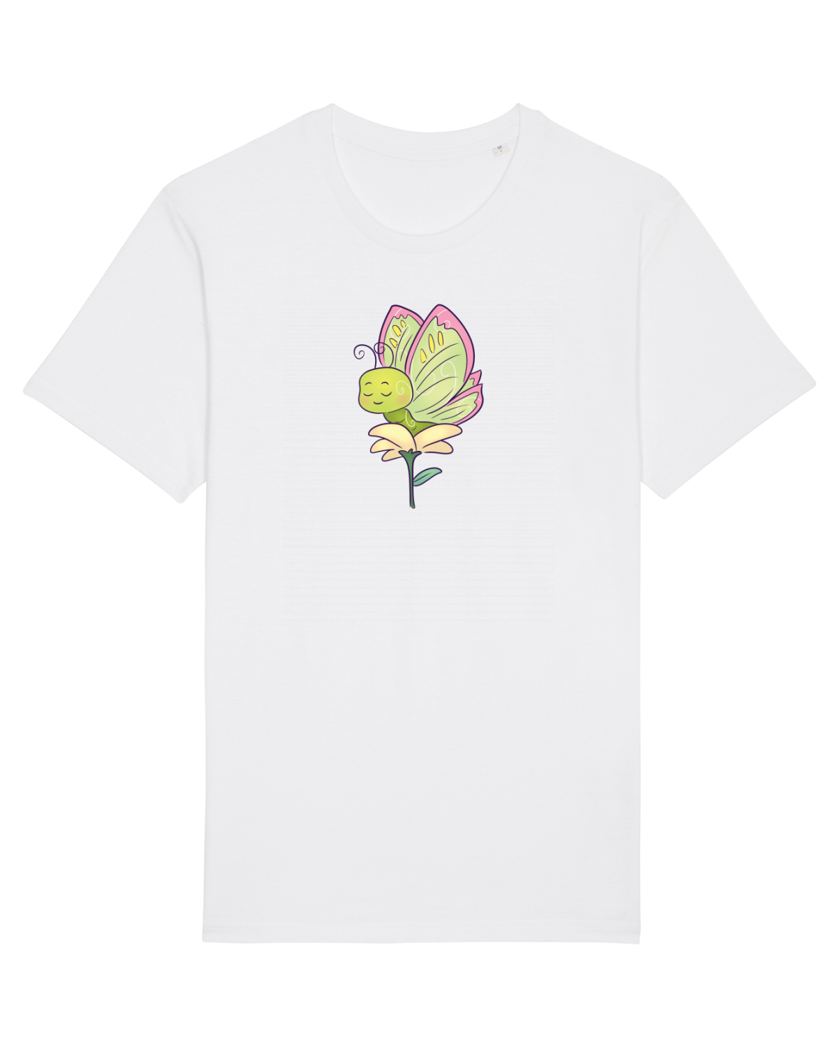 Tricou mânecă scurtă Unisex Rocker White