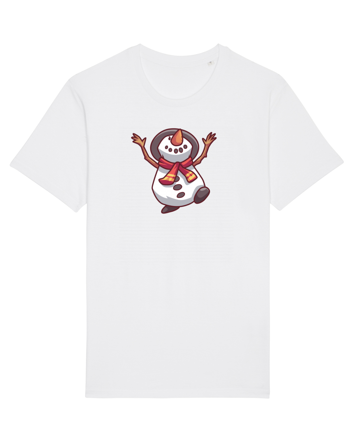 Tricou mânecă scurtă Unisex Rocker White