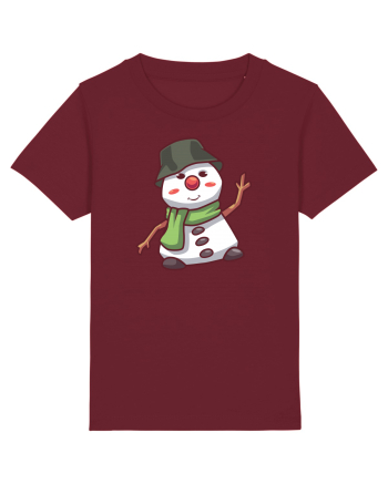 Om De Zapada Design Pentru Copii Si Adulti Copii De Craciun Burgundy
