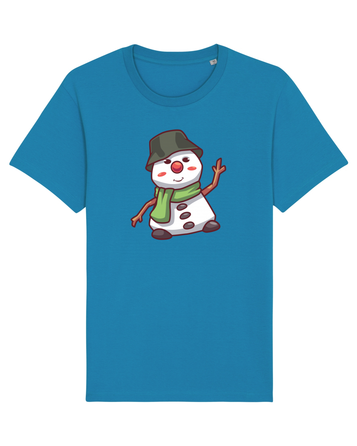 Tricou mânecă scurtă Unisex Rocker Azur