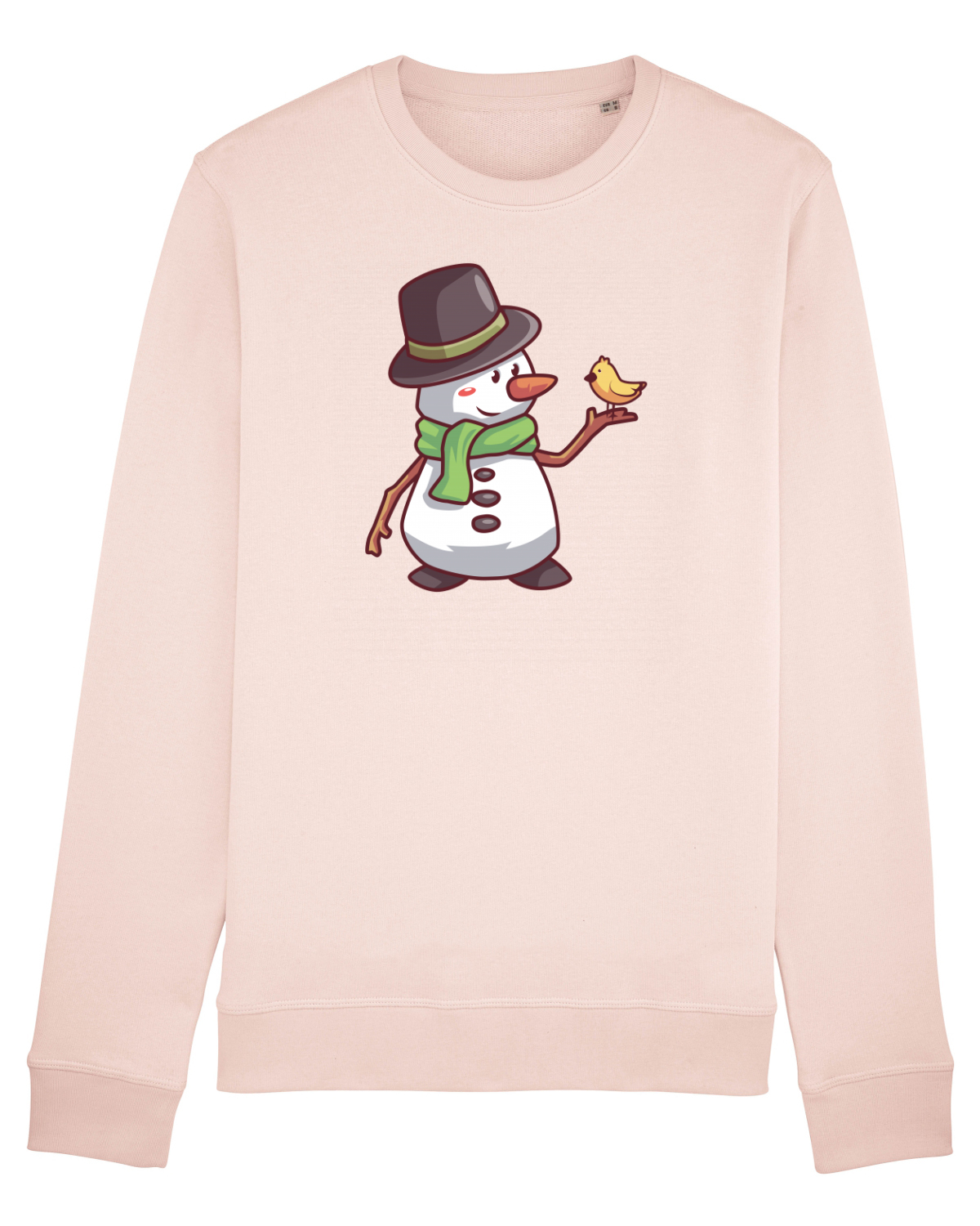 Bluză mânecă lungă Unisex Rise Candy Pink