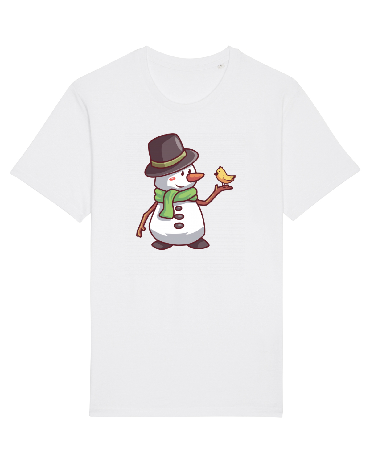Tricou mânecă scurtă Unisex Rocker White