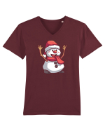 Om De Zapada Design Pentru Copii Si Adulti Copii De Craciun Tricou mânecă scurtă guler V Bărbat Presenter