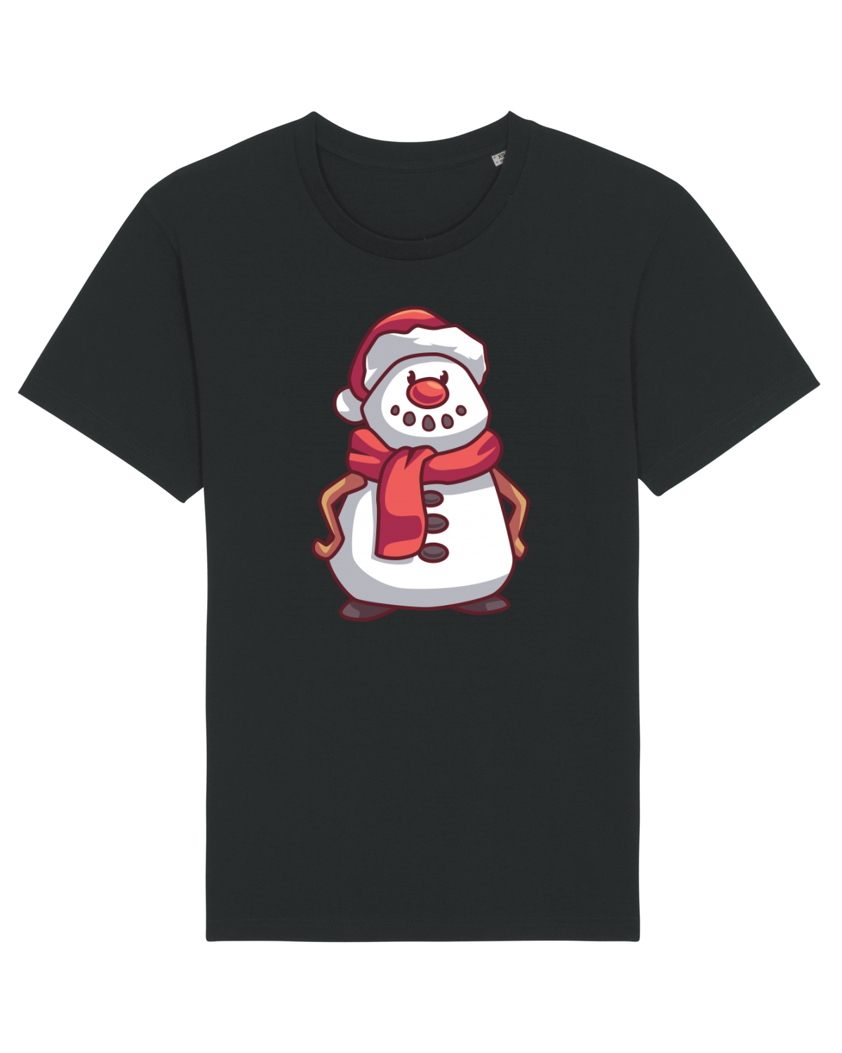 Tricou mânecă scurtă Unisex Rocker Black