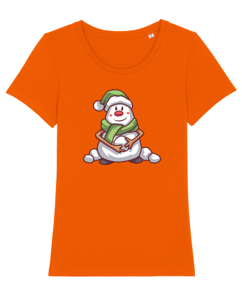 Om De Zapada Design Pentru Copii Si Adulti Copii De Craciun Bright Orange