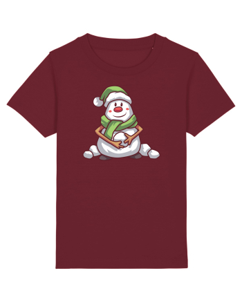 Om De Zapada Design Pentru Copii Si Adulti Copii De Craciun Burgundy