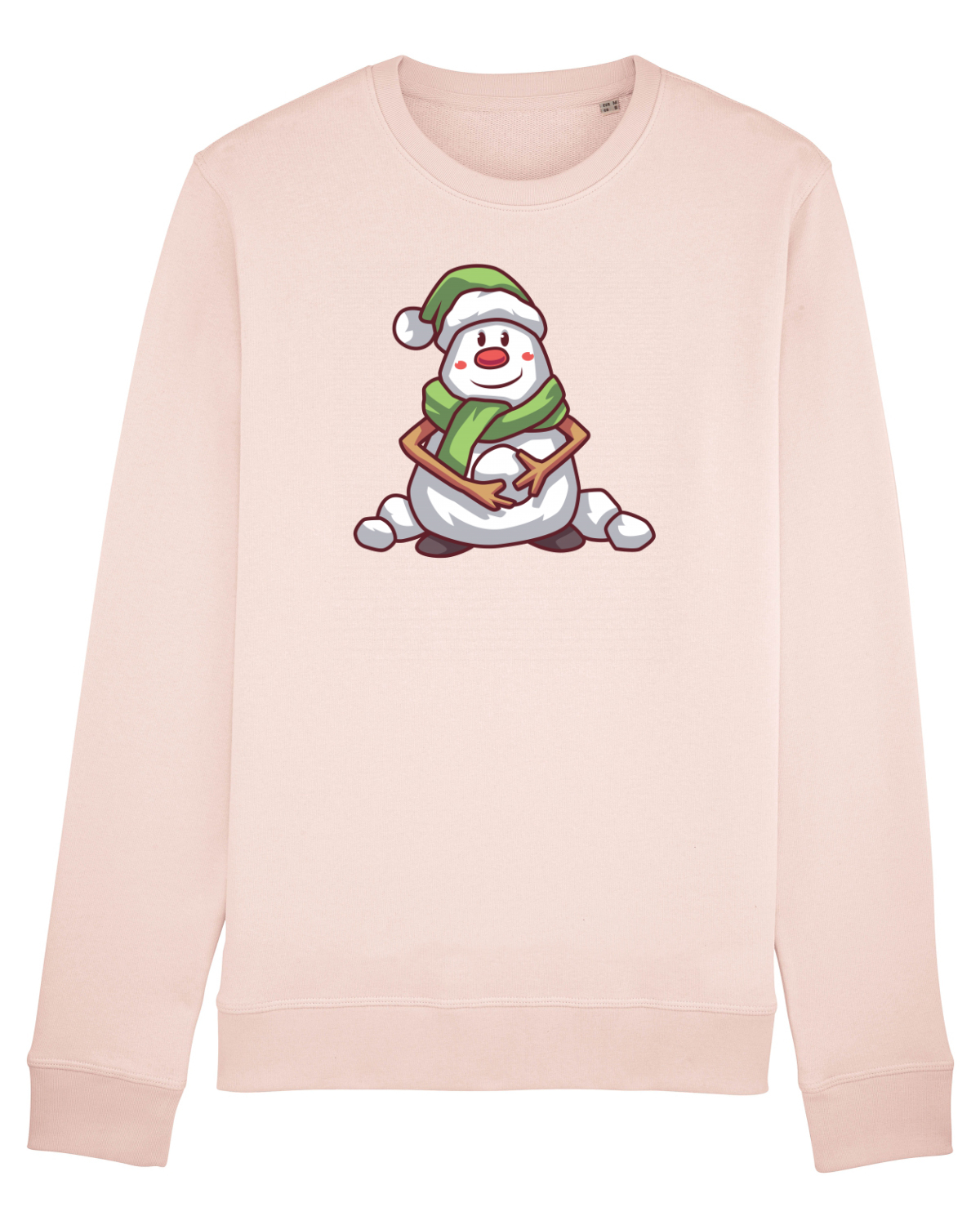 Bluză mânecă lungă Unisex Rise Candy Pink