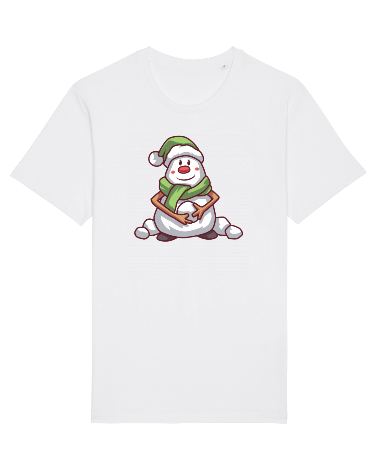 Tricou mânecă scurtă Unisex Rocker White