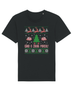 cu motive de Craciun - Cand o zbura porcul Tricou mânecă scurtă Unisex Rocker