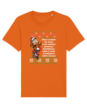 cu motive de Craciun - Două lucruri mă alină Bright Orange