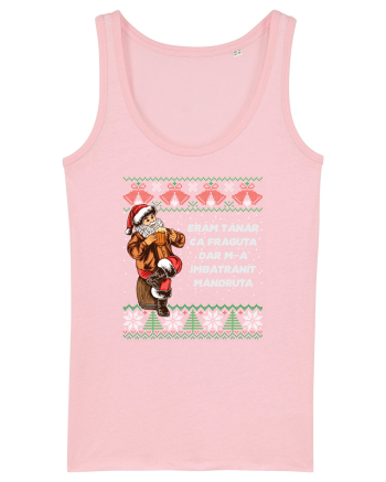 cu motive de Crăciun - Eram tânăr ca frăguța Cotton Pink