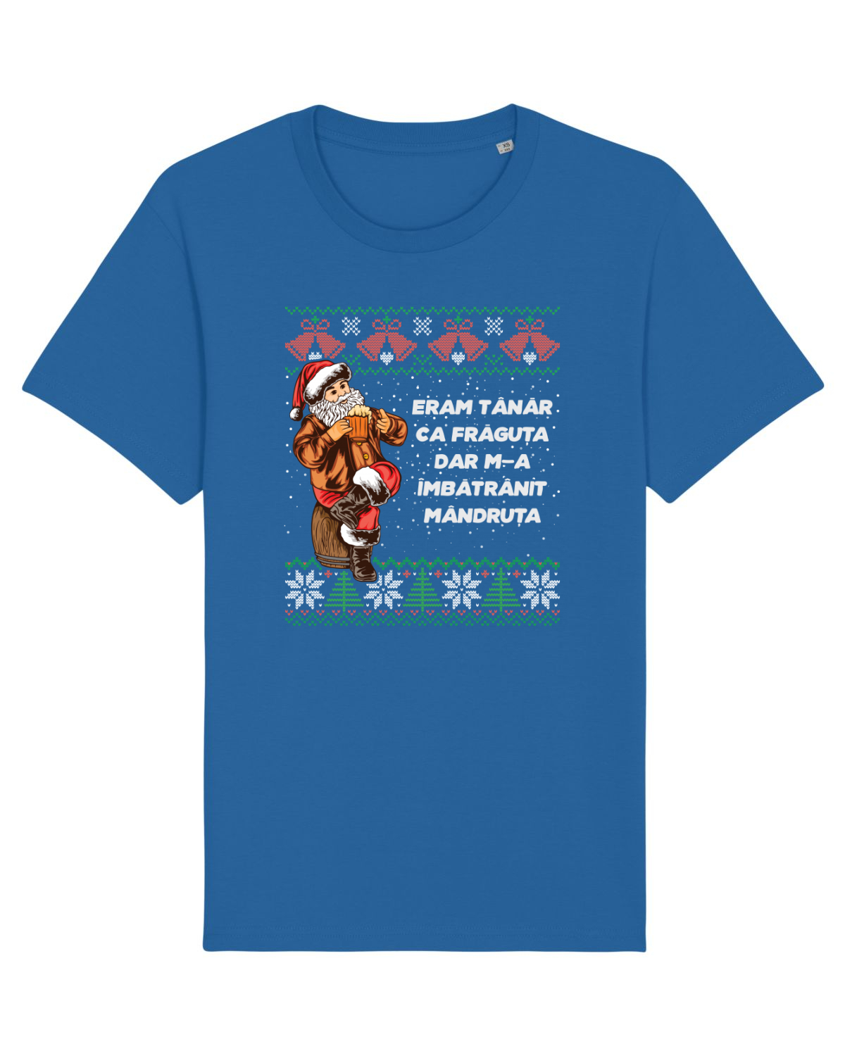 Tricou mânecă scurtă Unisex Rocker Royal Blue
