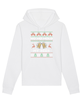 cu motive de Craciun - Ho ho hold my beer White