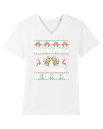 cu motive de Craciun - Ho ho hold my beer White