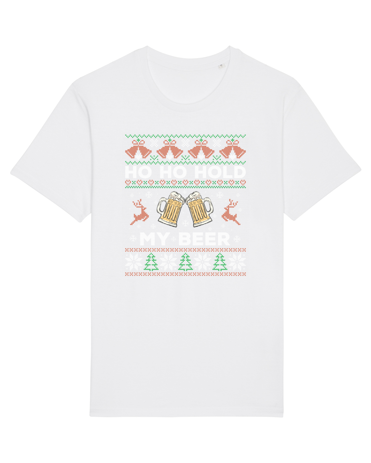 Tricou mânecă scurtă Unisex Rocker White