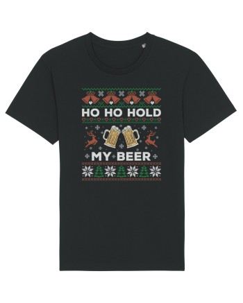 cu motive de Craciun - Ho ho hold my beer Black