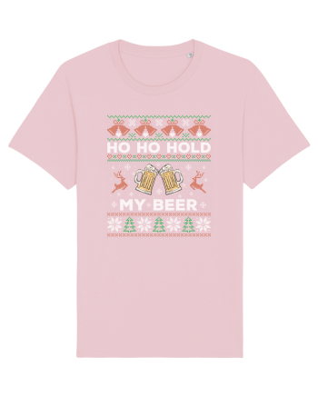 cu motive de Craciun - Ho ho hold my beer Cotton Pink