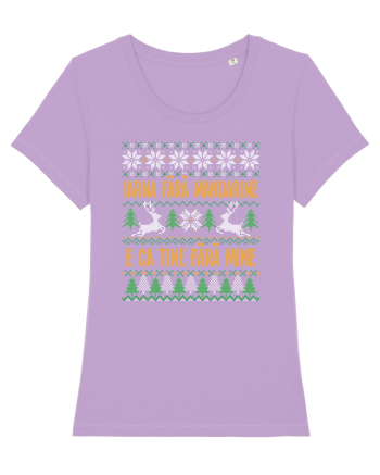 cu motive de Crăciun - Iarna fără mandarine Lavender Dawn