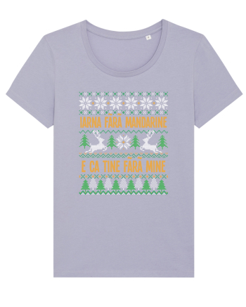 cu motive de Crăciun - Iarna fără mandarine Lavender