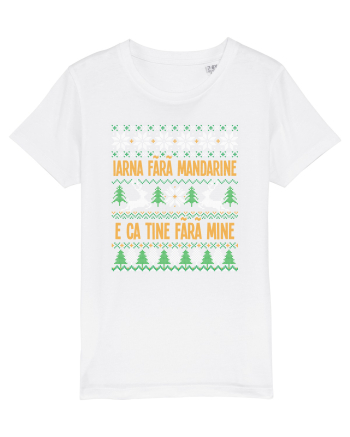 cu motive de Crăciun - Iarna fără mandarine White