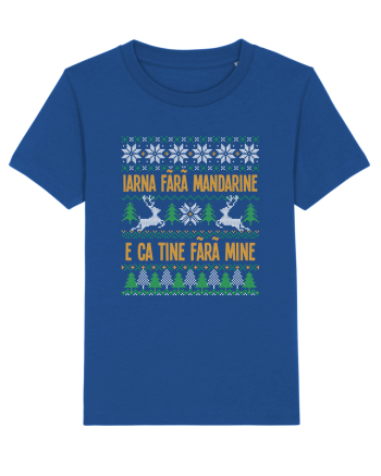 cu motive de Crăciun - Iarna fără mandarine Majorelle Blue
