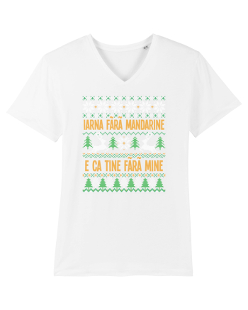 cu motive de Crăciun - Iarna fără mandarine White