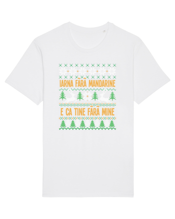 cu motive de Crăciun - Iarna fără mandarine White