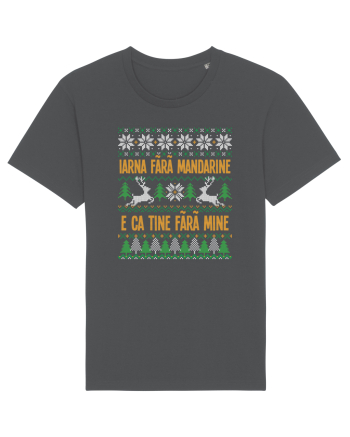 cu motive de Crăciun - Iarna fără mandarine Anthracite