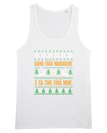 cu motive de Crăciun - Iarna fără mandarine White