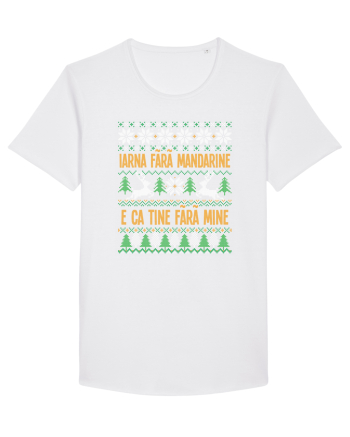 cu motive de Crăciun - Iarna fără mandarine White