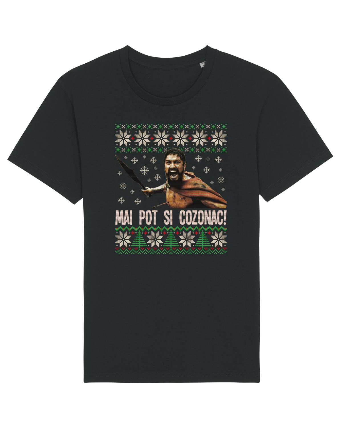 Tricou mânecă scurtă Unisex Rocker Black