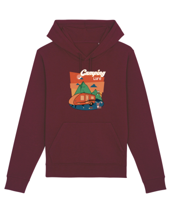 Camping life Burgundy