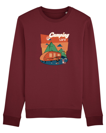 Camping life Burgundy