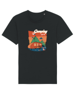 Camping life Tricou mânecă scurtă Unisex Rocker
