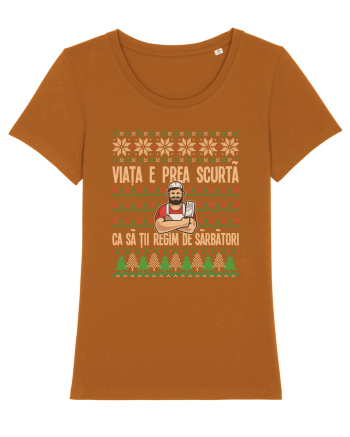 cu motive de Crăciun - Viața e prea scurtă Roasted Orange