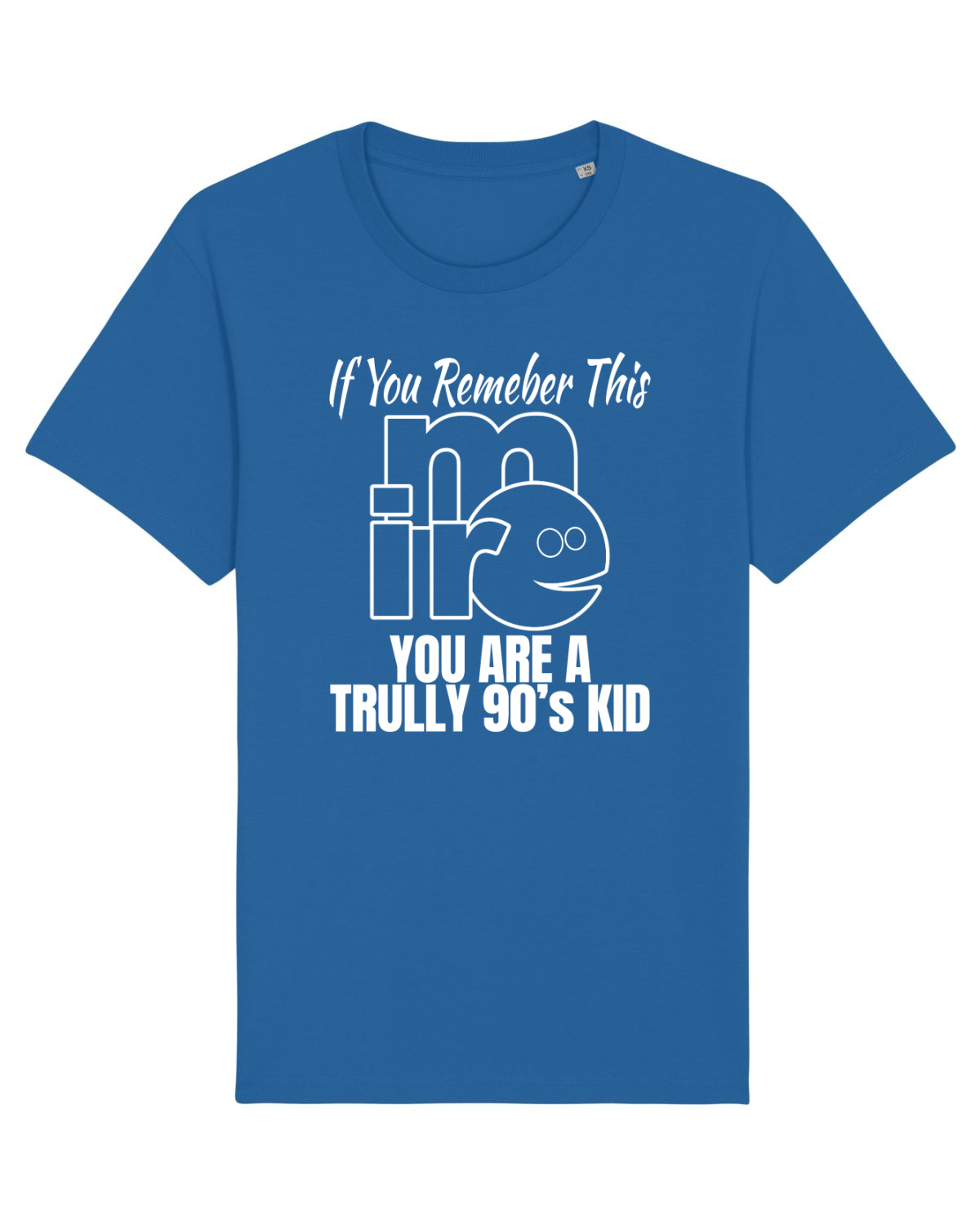 Tricou mânecă scurtă Unisex Rocker Royal Blue