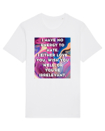 i have no energy... Tricou mânecă scurtă Unisex Rocker