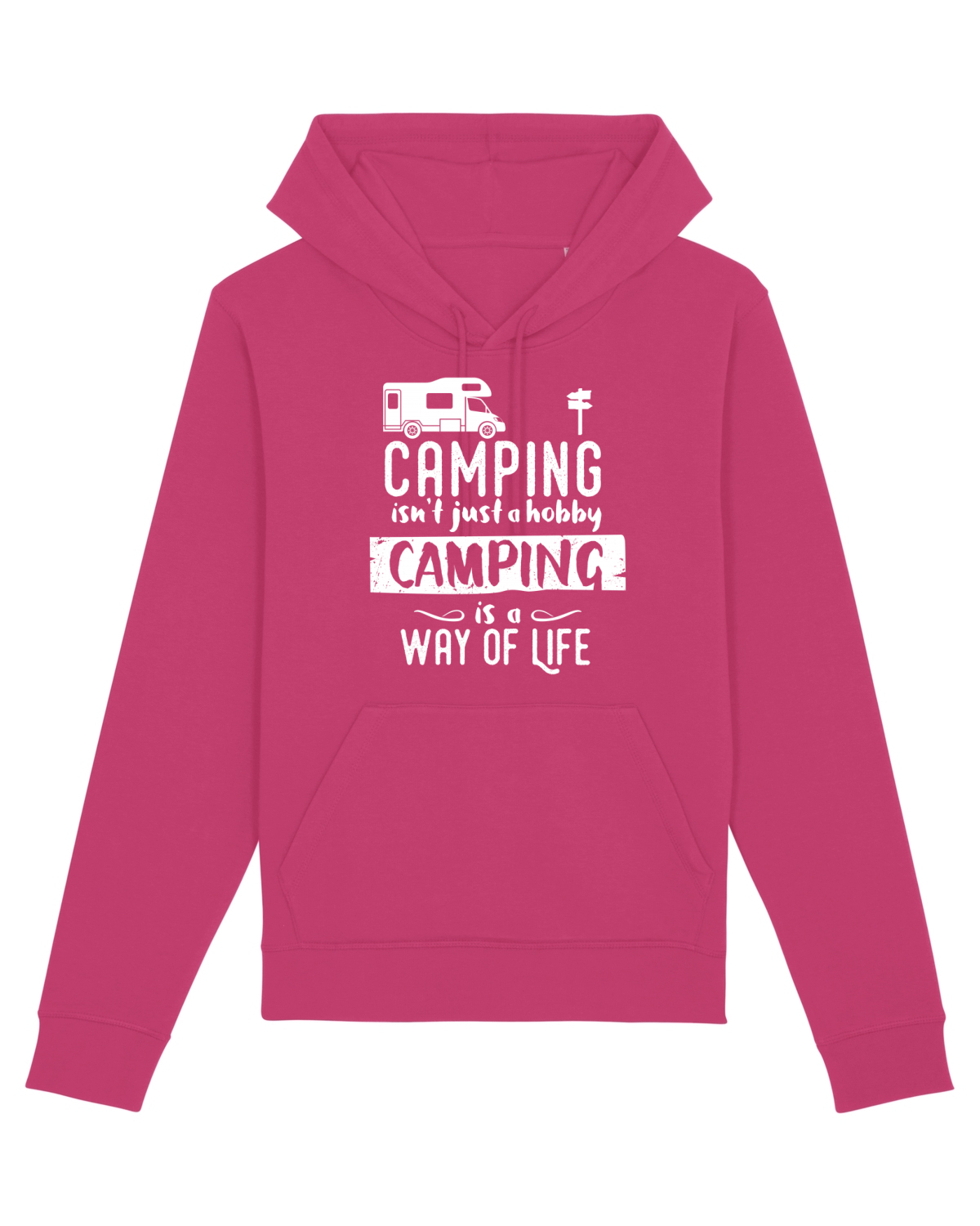Hanorac Unisex Drummer Raspberry