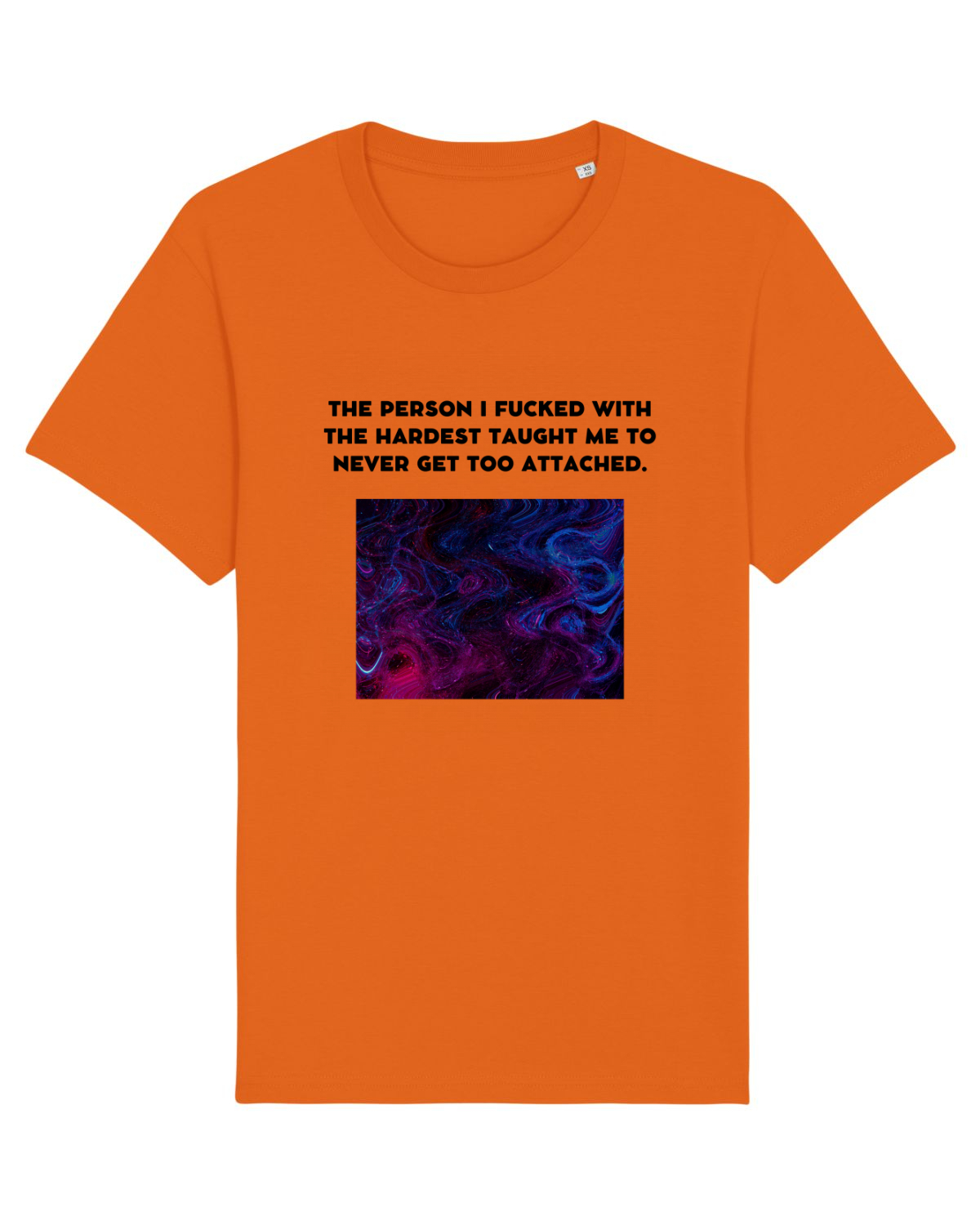 Tricou mânecă scurtă Unisex Rocker Bright Orange
