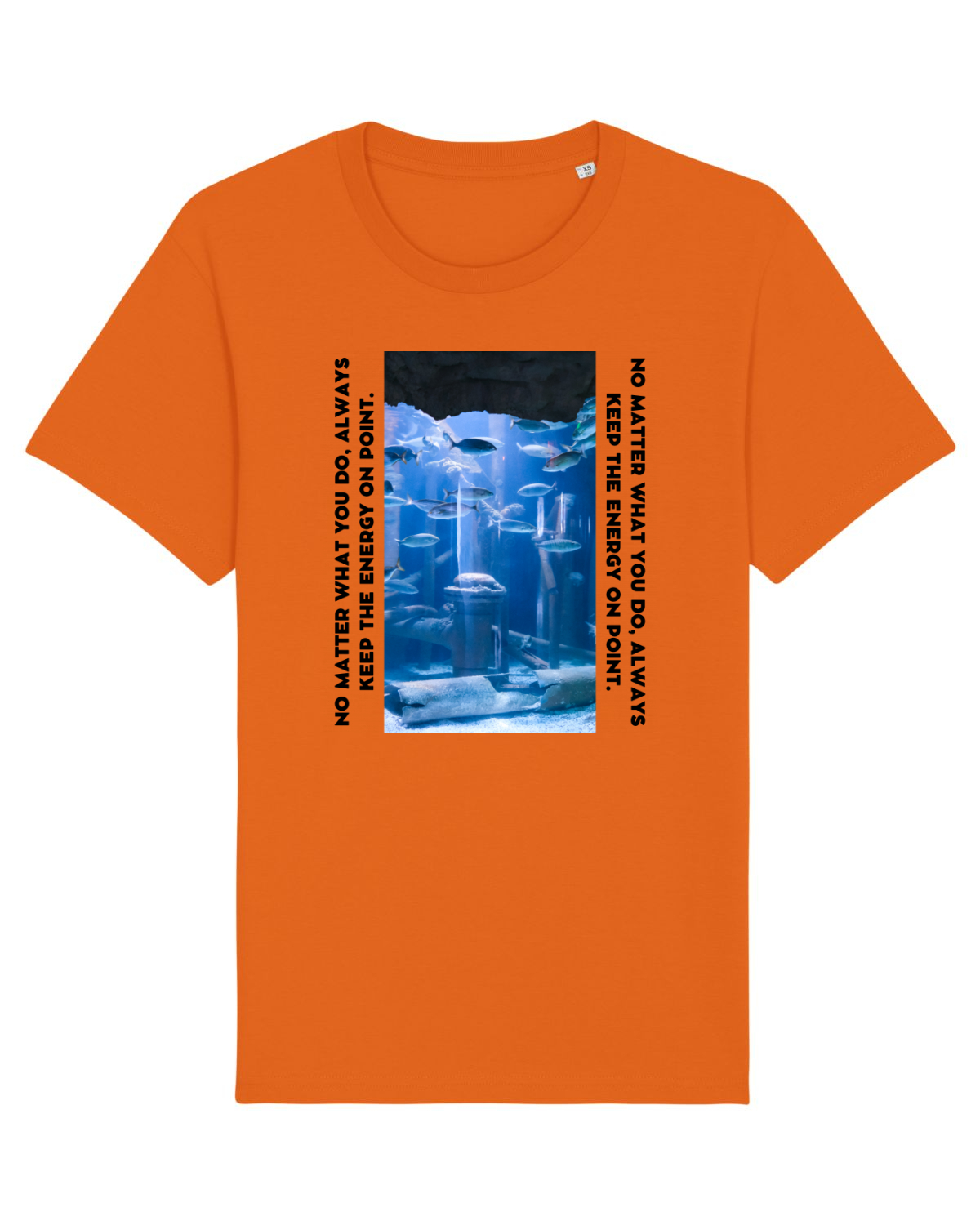 Tricou mânecă scurtă Unisex Rocker Bright Orange