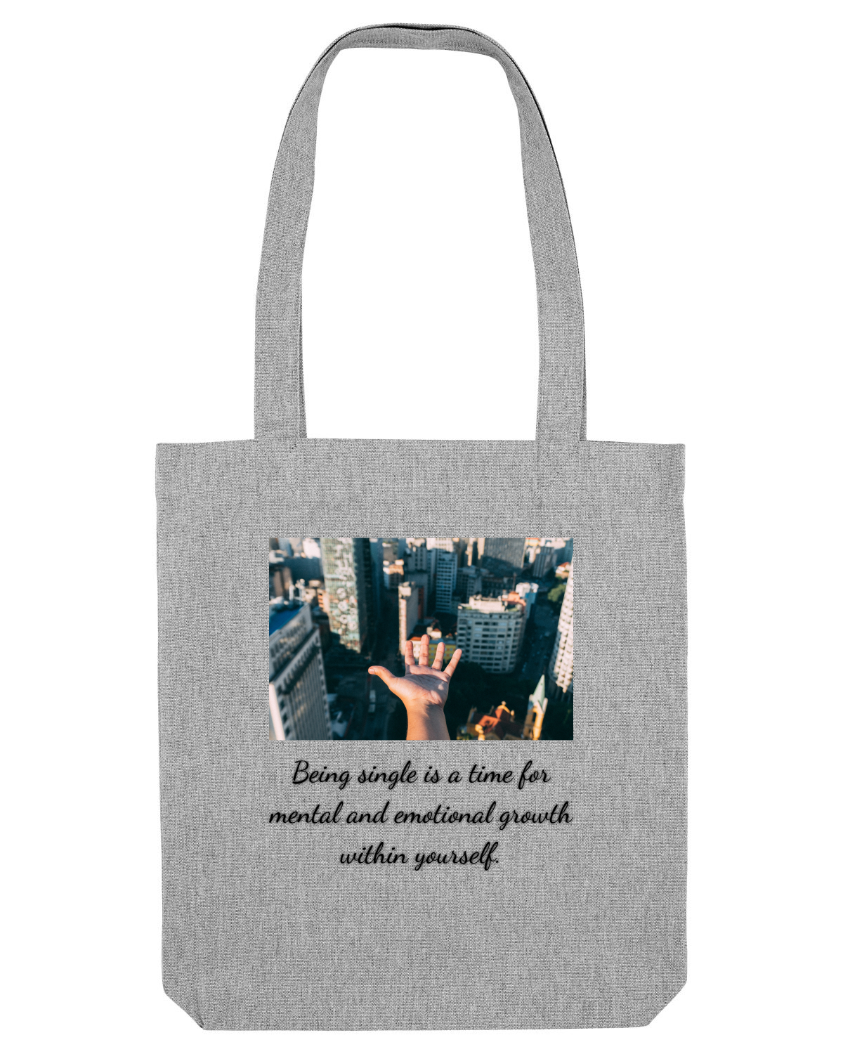 Sacoșă textilă Heather Grey