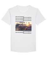 damn you worked hard Tricou mânecă scurtă guler larg Bărbat Skater