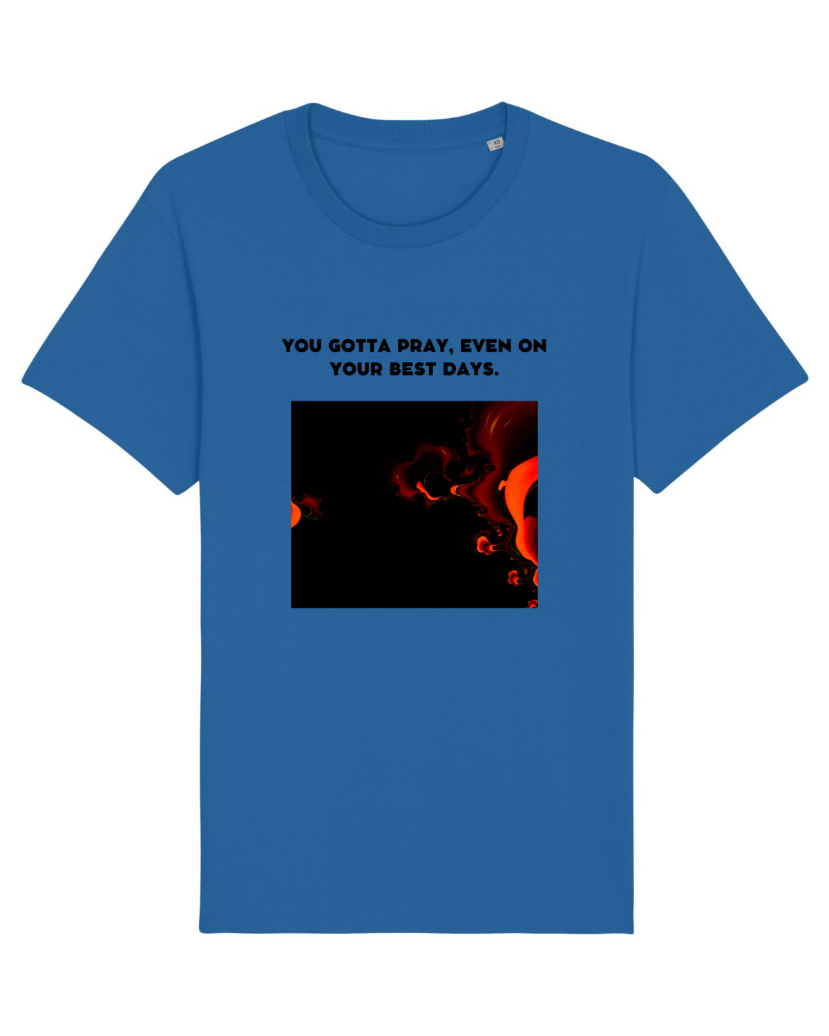 Tricou mânecă scurtă Unisex Rocker Royal Blue