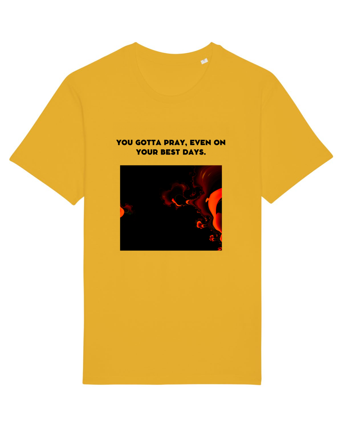 Tricou mânecă scurtă Unisex Rocker Spectra Yellow