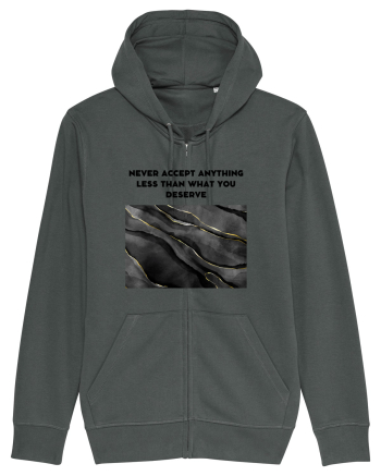 never accept anything... Anthracite